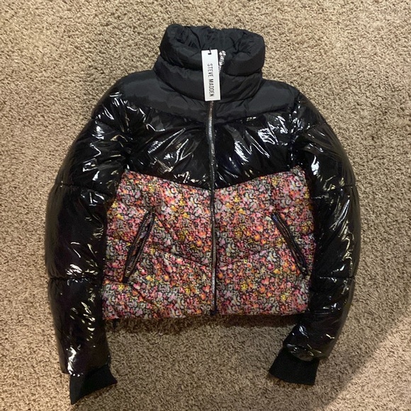 NEW Steve Madden Ariana Floral Jacket Women’s Size Medium - Picture 1 of 6